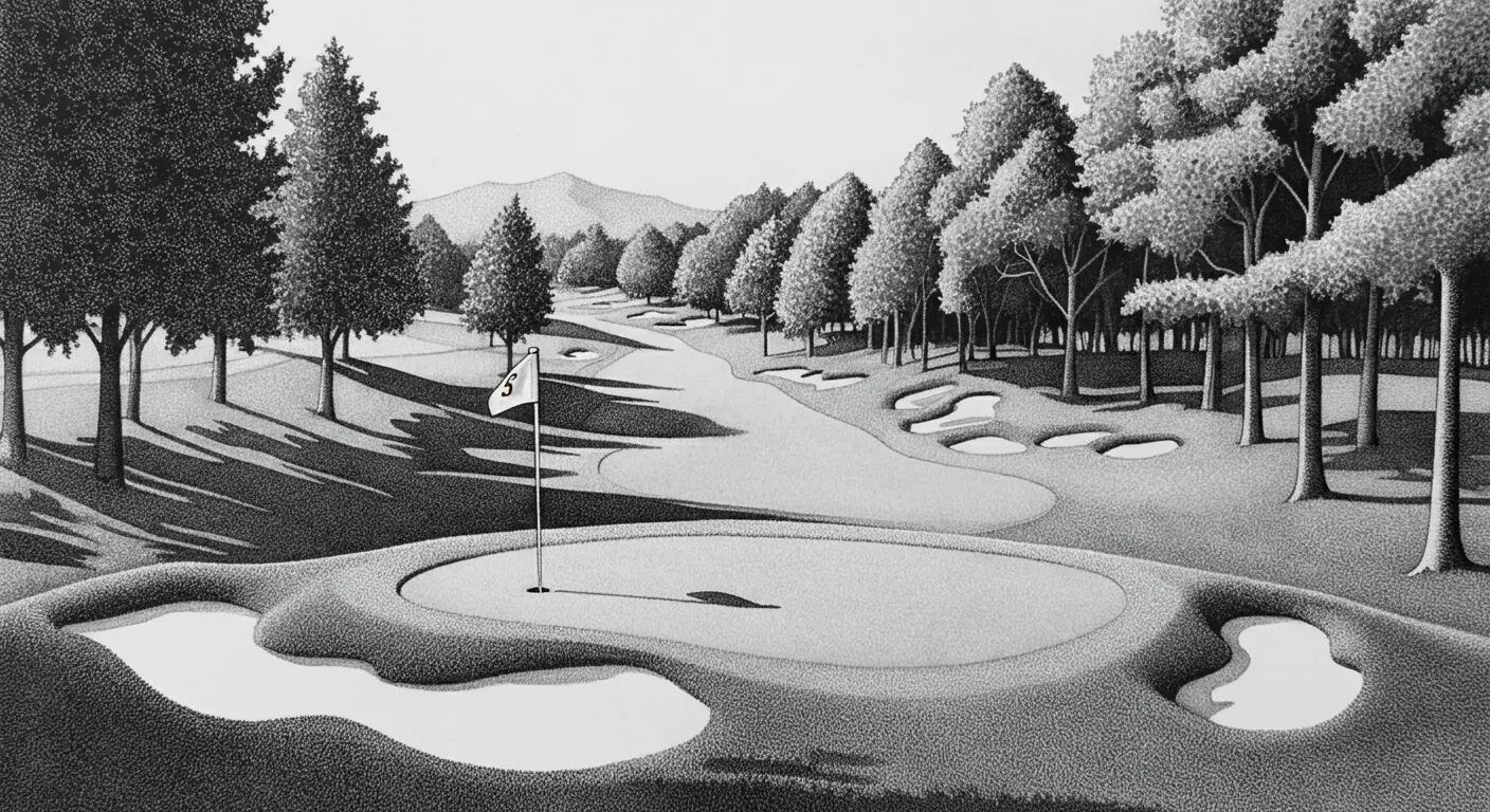 Generic golf course